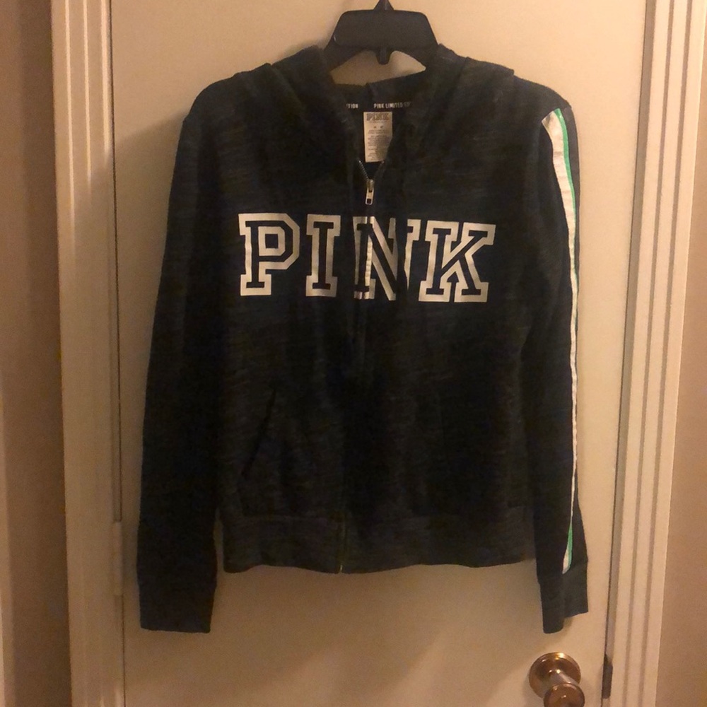 PINK zip up hoodie
